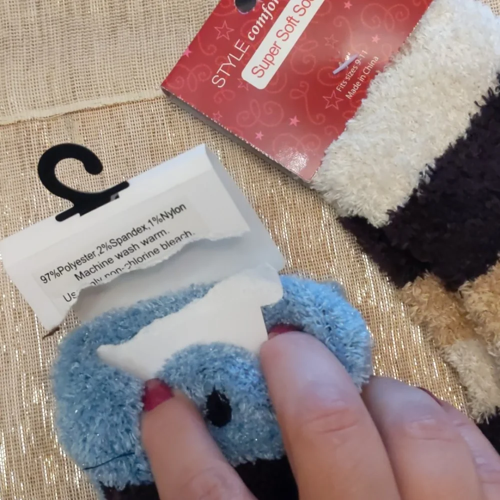 Soft cozy socks LOT of 2